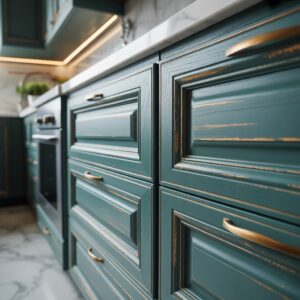 How to Refinish Kitchen Cabinet Doors on a Budget