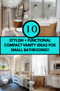 Read more about the article 10 Amazing Compact Vanity Ideas That Work in a Half Bath