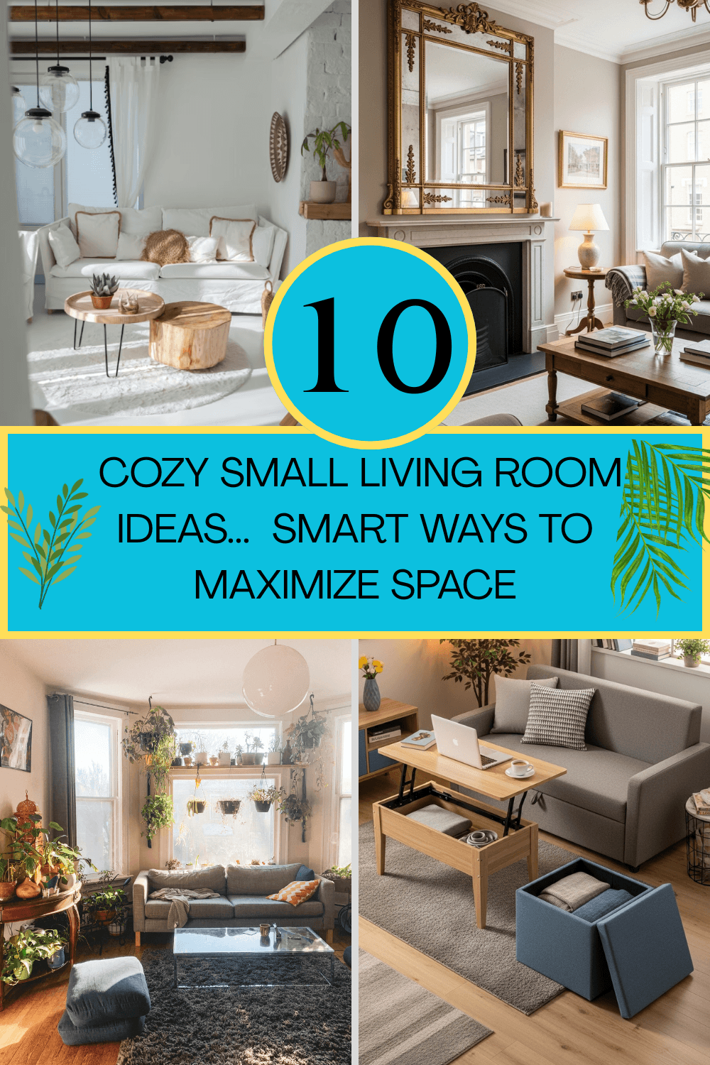 Read more about the article 10 Amazing and Clever Small Living Room Ideas to Make Your Space Feel Bigger