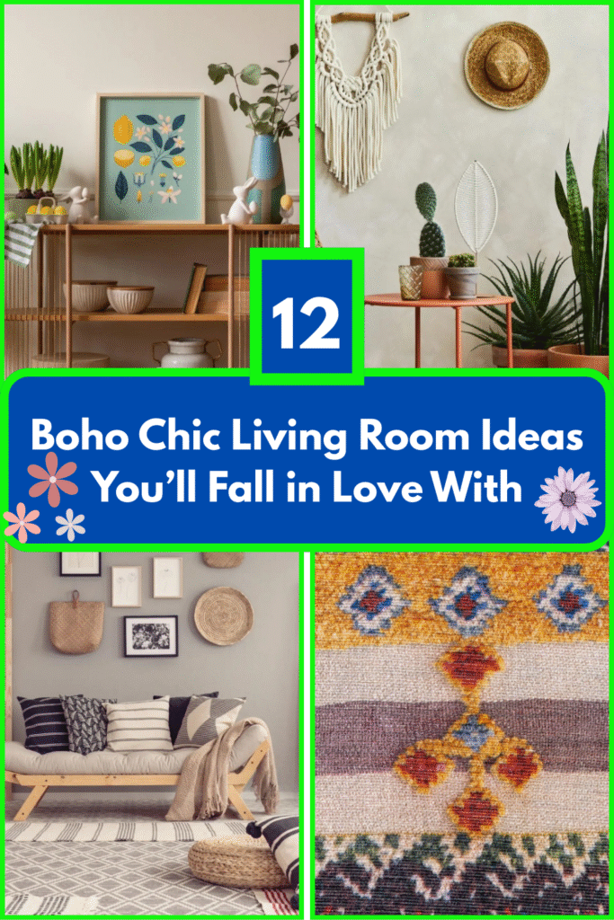 Boho Chic Living Room Ideas