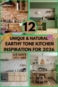 Read more about the article 12 Unique Earthy Tone Kitchen Ideas for a Warm, Natural Home