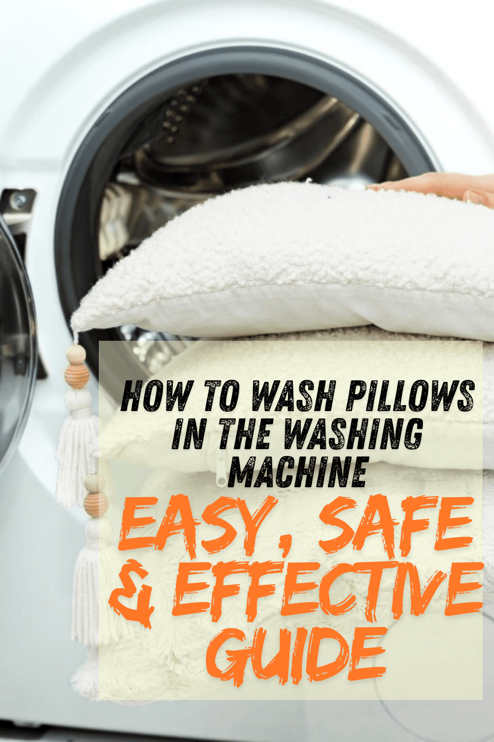 Read more about the article How To Wash Pillows In a Washing Machine Safely and Effectively