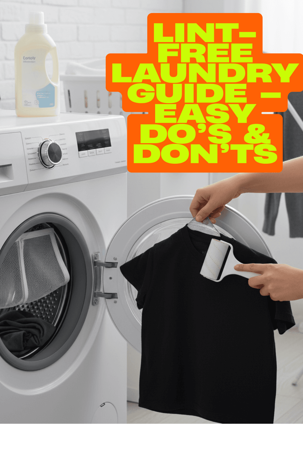 Read more about the article How to prevent Lint in Washing Machine