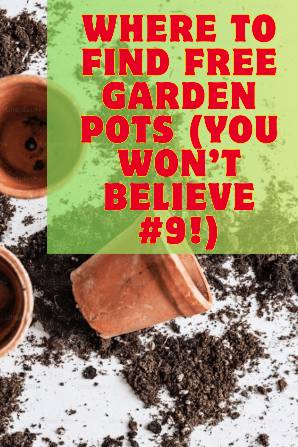 Read more about the article 10 Places to Find Free Gardening Containers