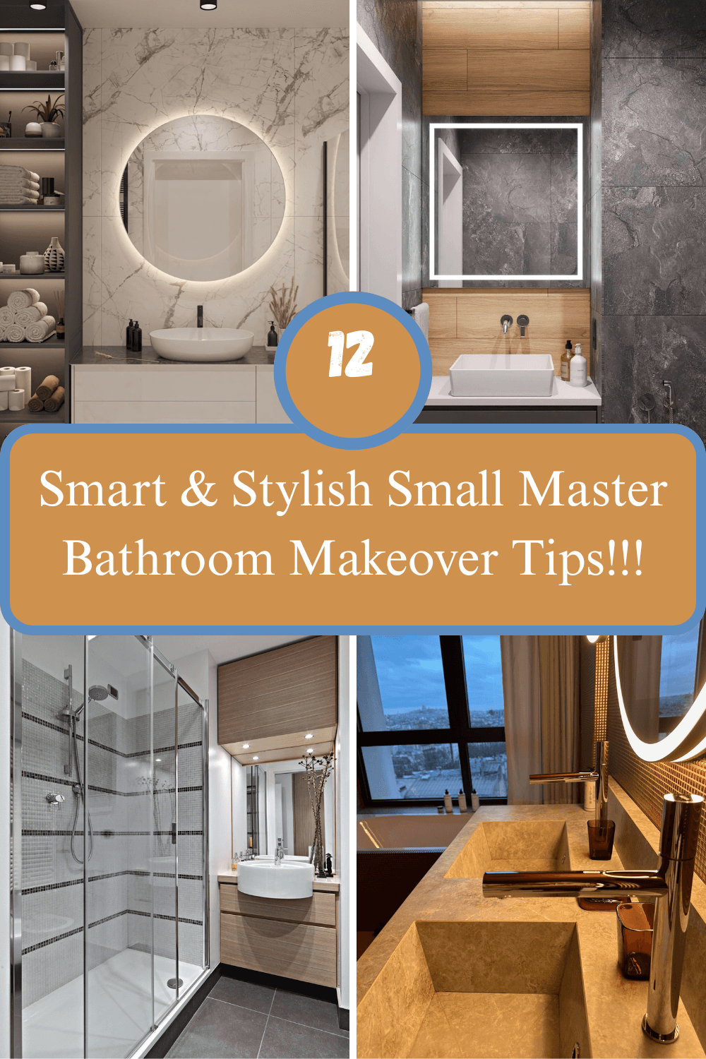 Read more about the article Explore 12 Small Master Bathroom Ideas That Make a Big Impact