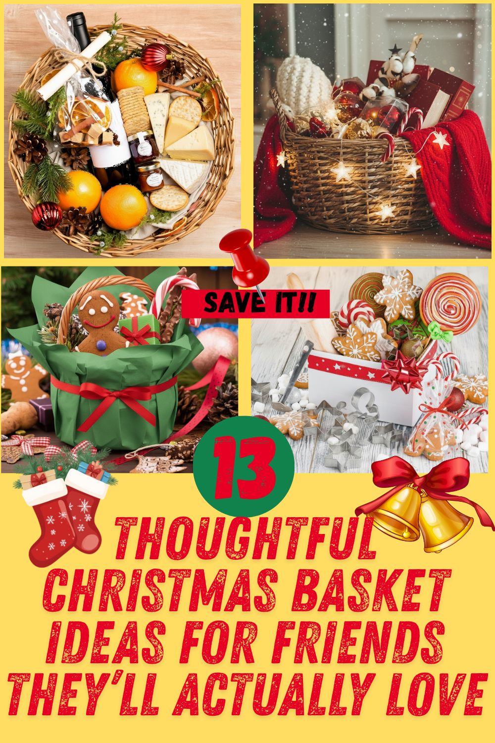 You are currently viewing 13 Creative Christmas Basket Ideas for Friends to Spread Holiday Cheer