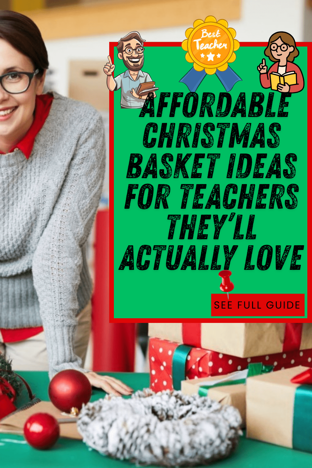 You are currently viewing Inspire Gratitude: Christmas Basket Ideas for Teachers | Savy Home