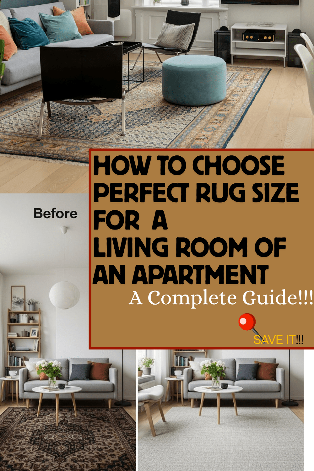 You are currently viewing How to Choose Rug Size for Living Room in an Apartment: A Complete Guide| Savy Home