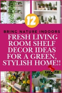 Read more about the article 12 amazing Ways to Style Your Living Room shelves with Plants for a Cozy, Modern Vibe | savy home