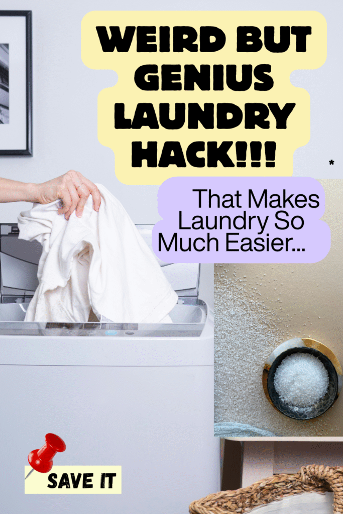 Salt Hack for Laundry