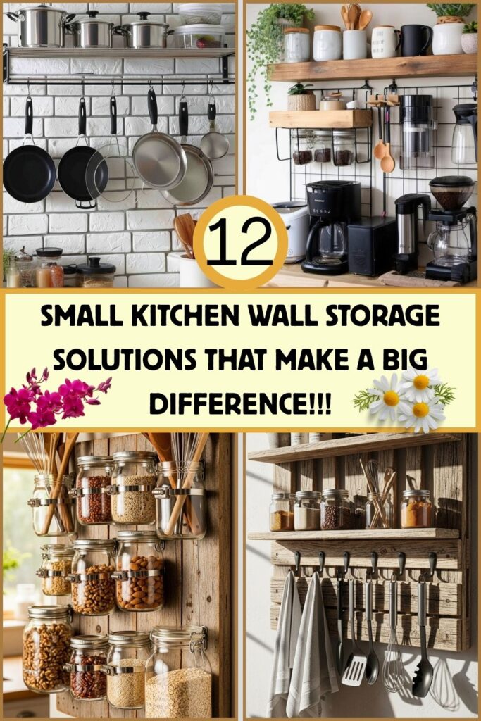 Small Kitchen Wall Storage Solutions