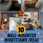 10 Stunning Wall-Mounted Nightstand Ideas to Maximize Space with Style