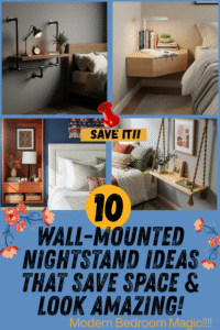 Read more about the article 10 Stunning Wall-Mounted Nightstand Ideas to Maximize Space with Style
