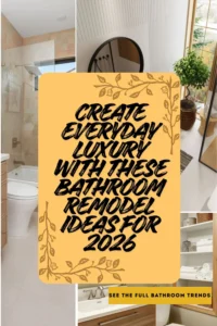 Read more about the article 13 Stylish Bathroom Remodel Ideas: 2026 Simple & Smart Designs | Savy Home