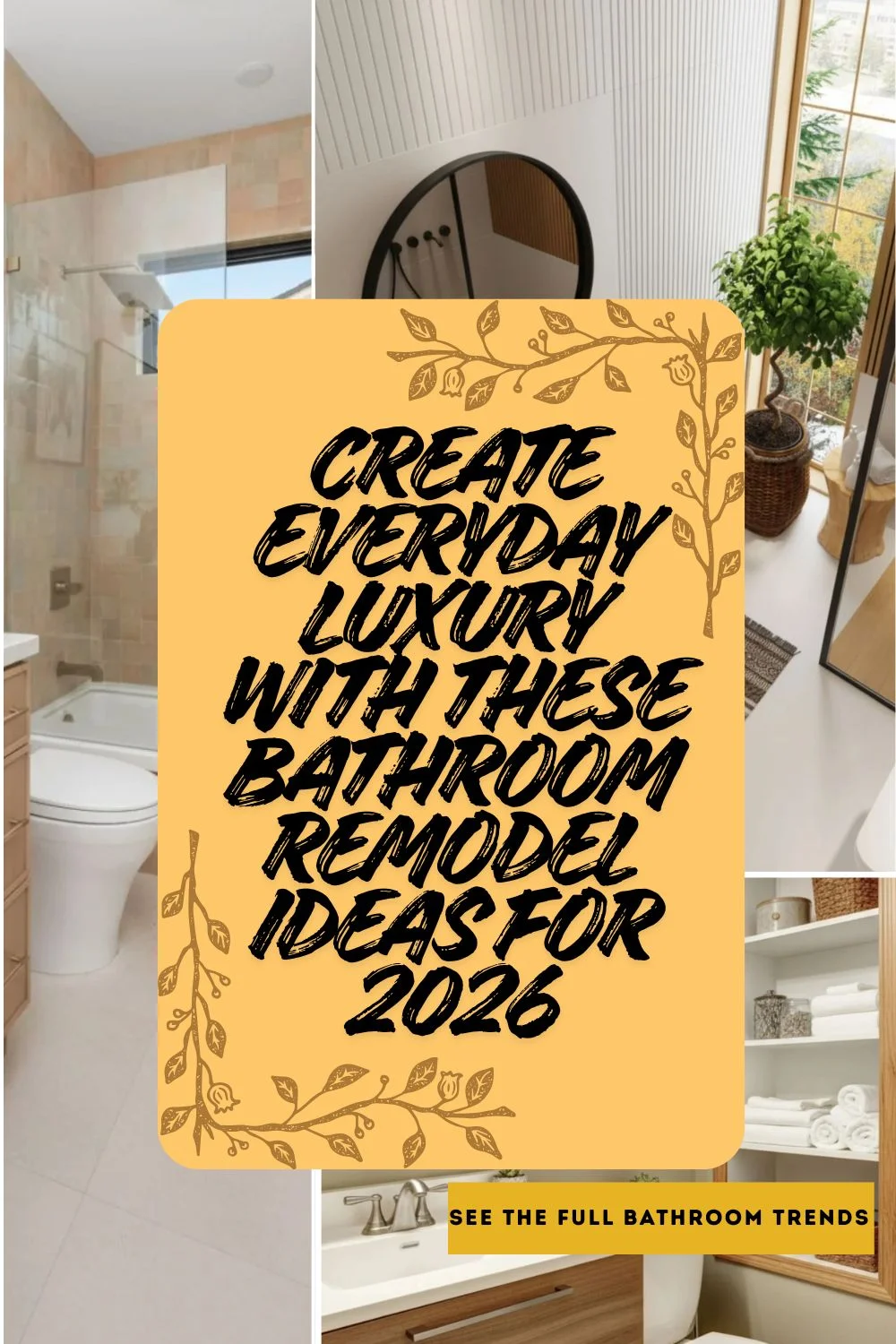 You are currently viewing 13 Stylish Bathroom Remodel Ideas: 2026 Simple & Smart Designs | Savy Home
