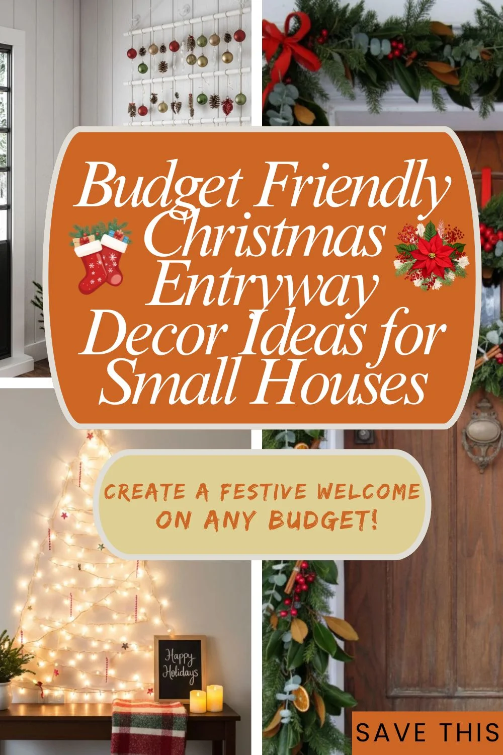 You are currently viewing 10 Outstanding Budget-Friendly Christmas Entryway Decor Ideas for Small Houses | Savy Home