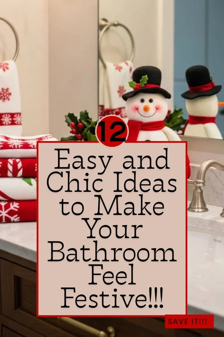 Christmas Bathroom Decorating Ideas