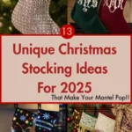 13 Unique Christmas Stocking Ideas to Brighten Your Home | Savy Home