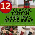 12 Outstanding Classic Tartan Christmas Decor Ideas with Evergreen Touches | Savy Home