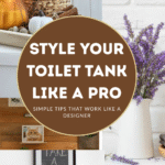 12 Stylish Toilet Tank Decor Ideas to Instantly Upgrade Your Bathroom | Savy Home